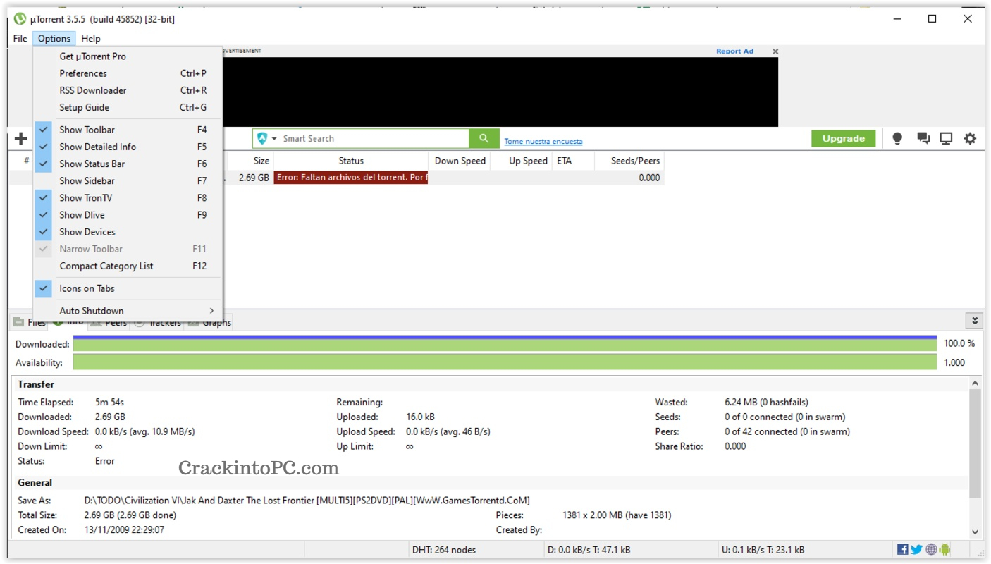 μTorrent Pro 6.8.6 Crack With Activation Key Free Download (Win/Mac)