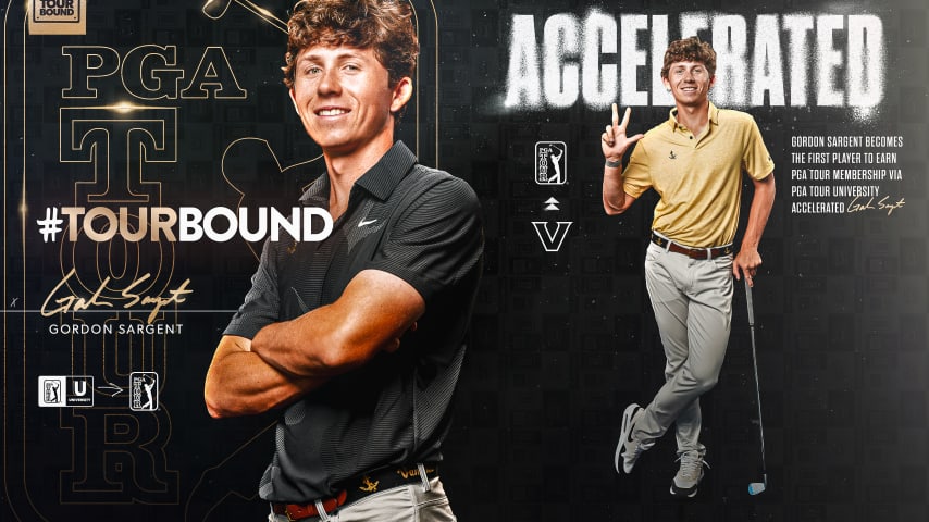 TOURBound: Gordon Sargent becomes first player to achieve TOUR card through PGA TOUR University Accelerated