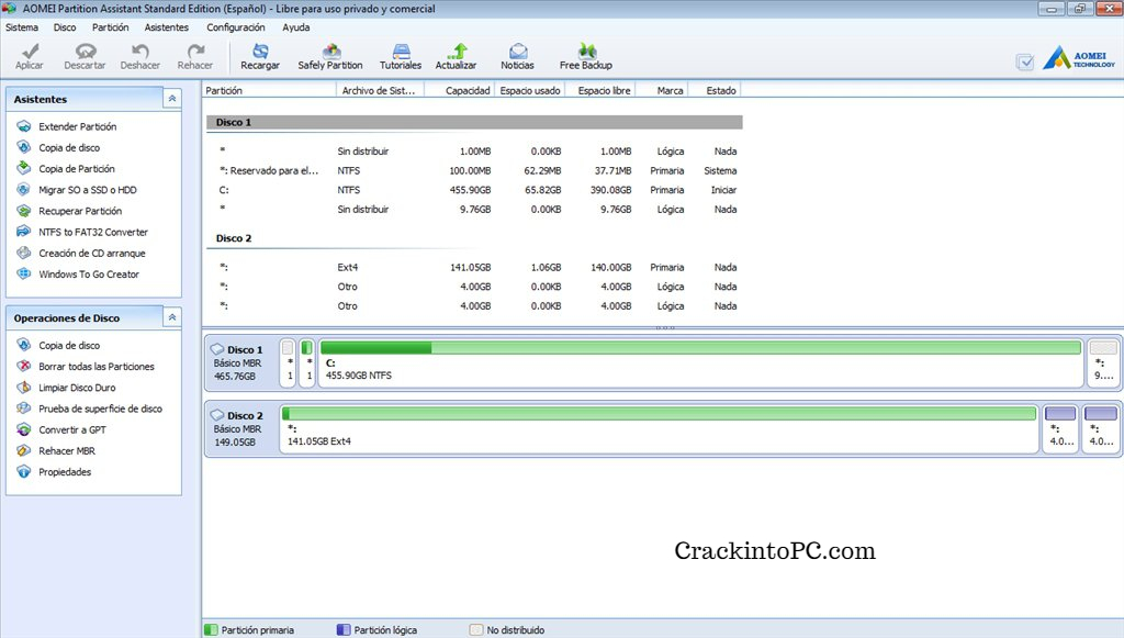 AOMEI Partition Assistant Crack