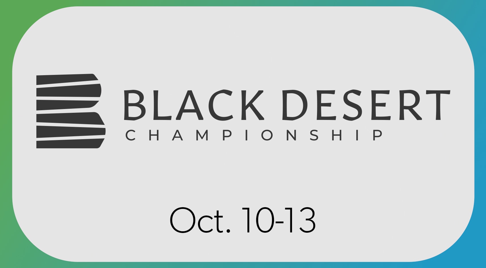 Black Desert Championship