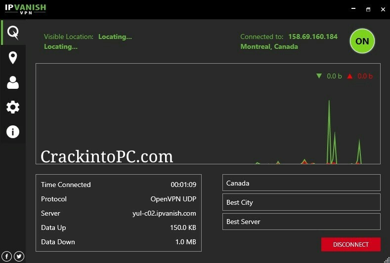 IPVanish VPN 4.2.3.281 Crack With Keygen Latest Version {2024} Free Download