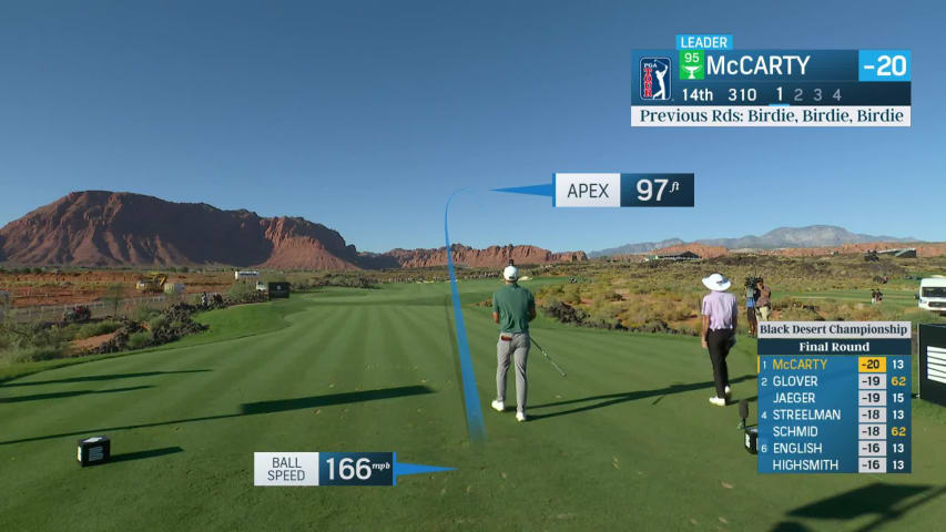 Matt McCarty drives par-4 green to set up clutch eagle at Black Desert