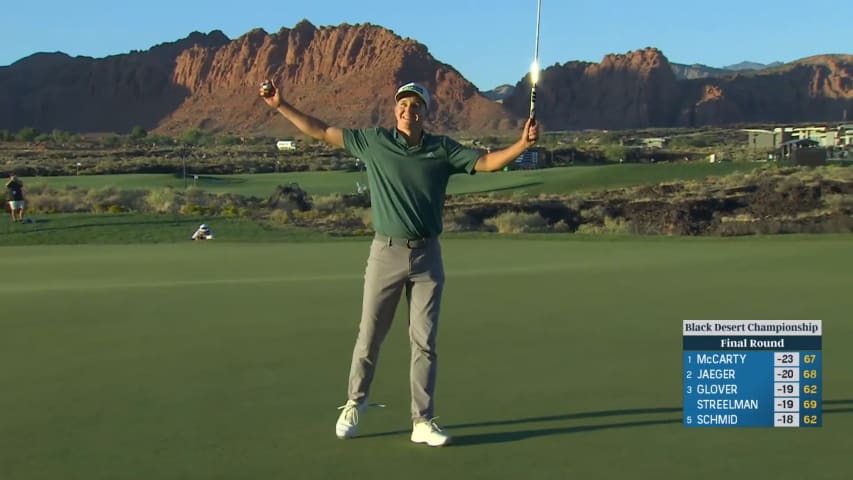 Matt McCarty makes birdie to win Black Desert