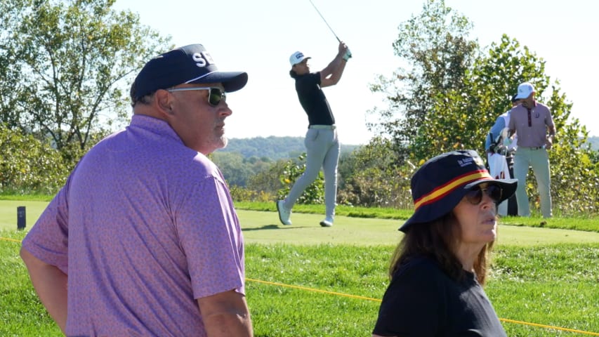 Kevin Velo finds inspiration in father's work ethic to achieve PGA TOUR dream