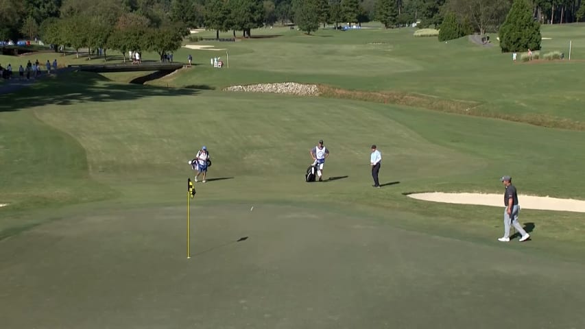 Paul Goydos chips in for eagle at SAS Champ