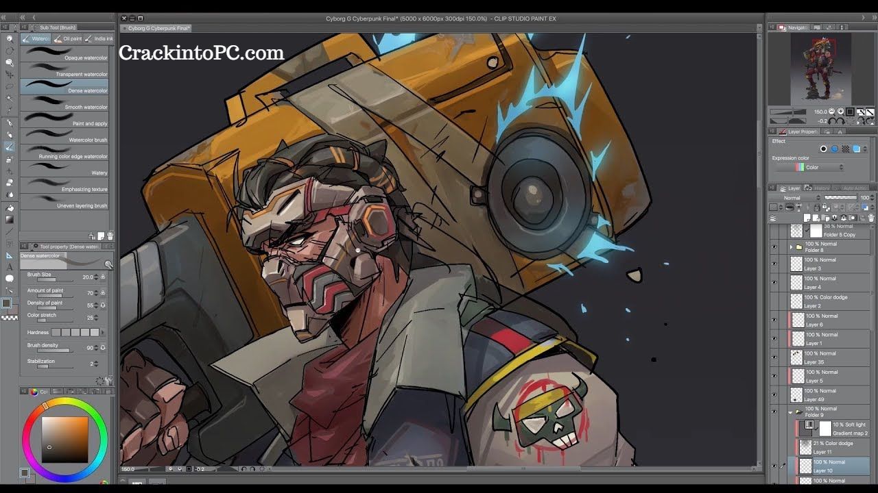 Clip Studio Paint EX 2.0.0 Crack With License Key [Full Version] Download 2022