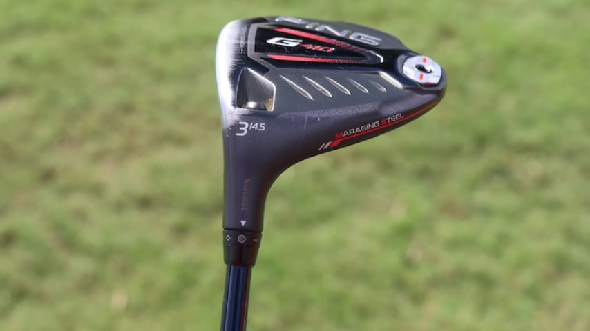 A look at Matt McCarty's Ping G410 3-wood. (GolfWRX)