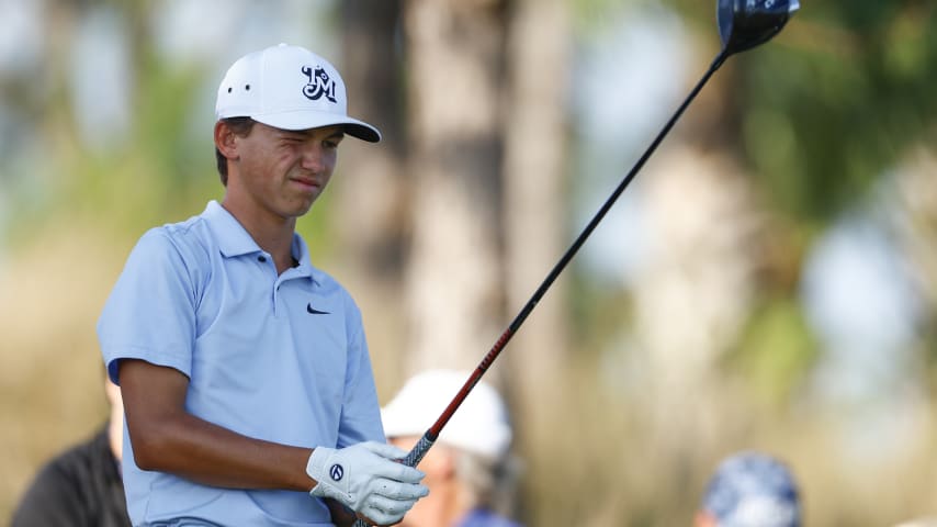 Top-ranked AJGA player opens in 68-66 at LECOM Suncoast Classic