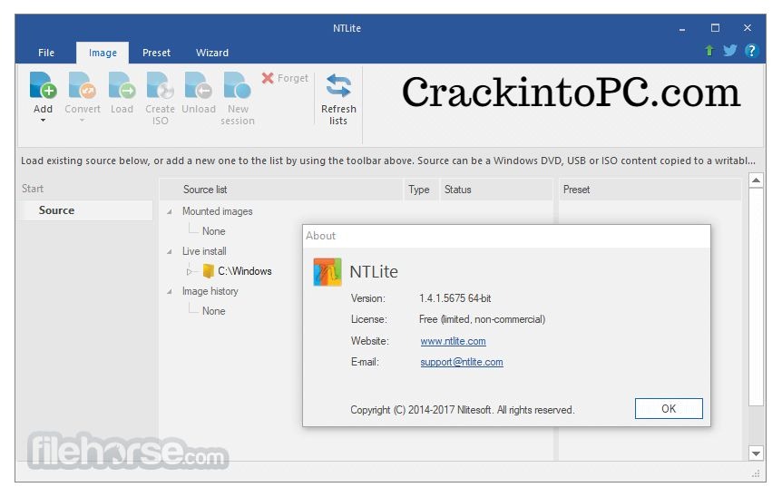 NTLite 2024 Build 12.9552 Crack With (Full Torrent) License Key 2024 Download (Win&Mac)