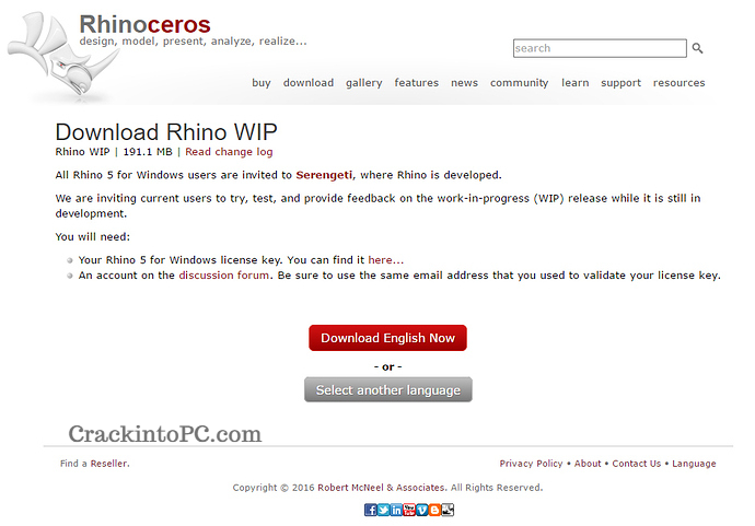 Rhinoceros Crack