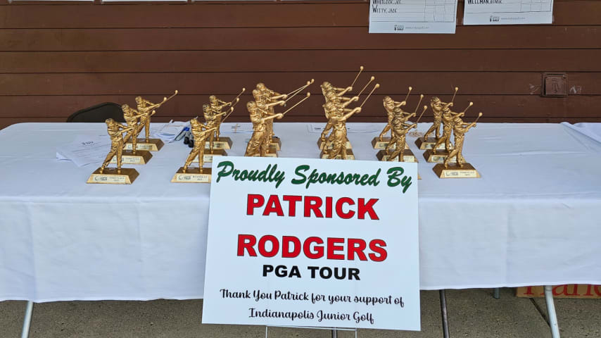 Patrick Rodgers has helped support the Indianapolis Junior Golf Foundation through the RSM Birdies Fore Love program. (Indianapolis Junior Golf Foundation)