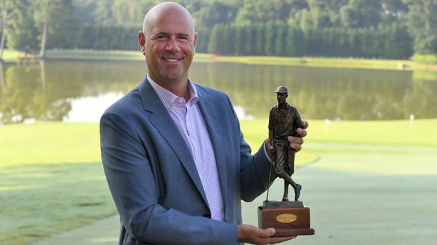 Stewart Cink named 2017 Payne Stewart Award recipient