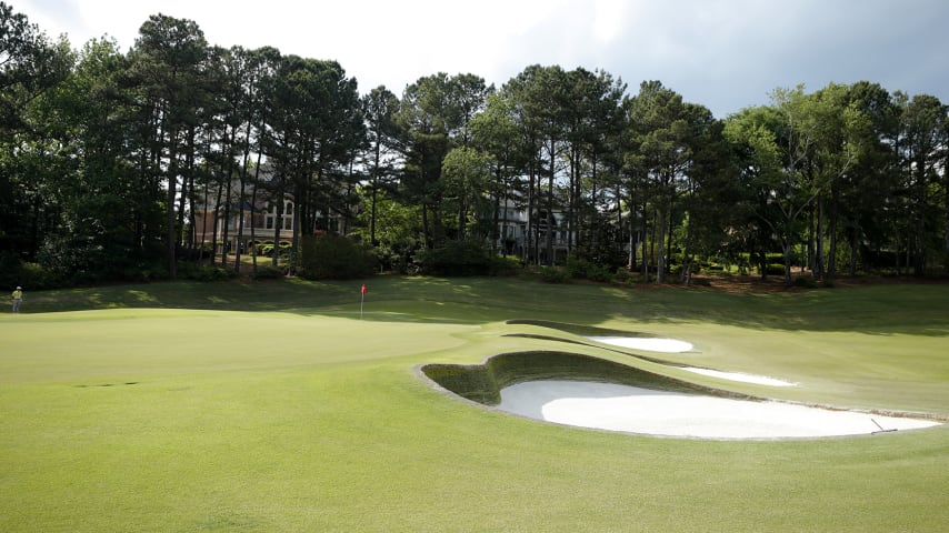 The APGA Tour will showcase 48 top diverse professional golfers at the Mastercard APGA Tour Championship from Aug. 12-13 at TPC Sugarloaf. (Alex Slitz/Getty Images)