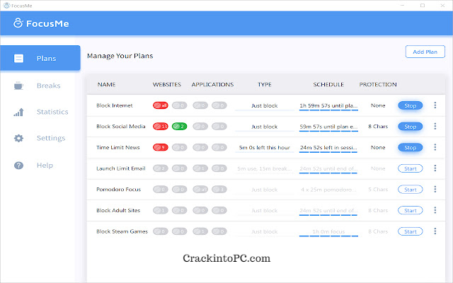 FocusMe 7.4.2.8 Crack + License Key Latest Version Free Download 2022