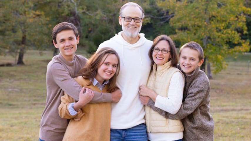 Weston Wakefield (left) poses with his family. (Credit Emily Wakefield)