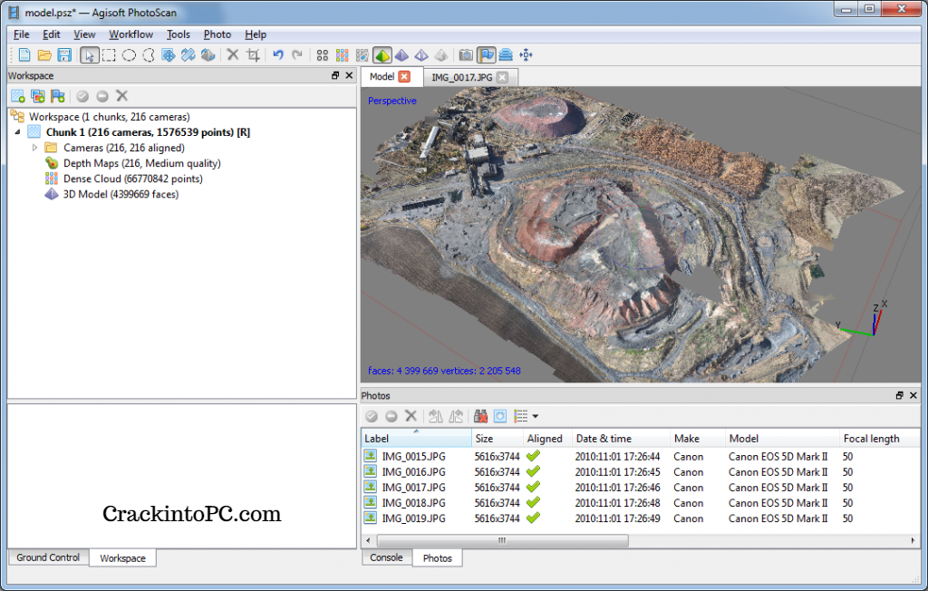 Agisoft Photoscan Pro 2.1.2 Crack With Activation Key Download (2024)