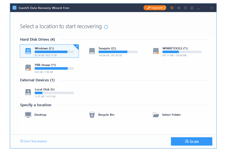 EaseUS Data Recovery Wizard 16.5.0 Crack + License Code Full Version 2024