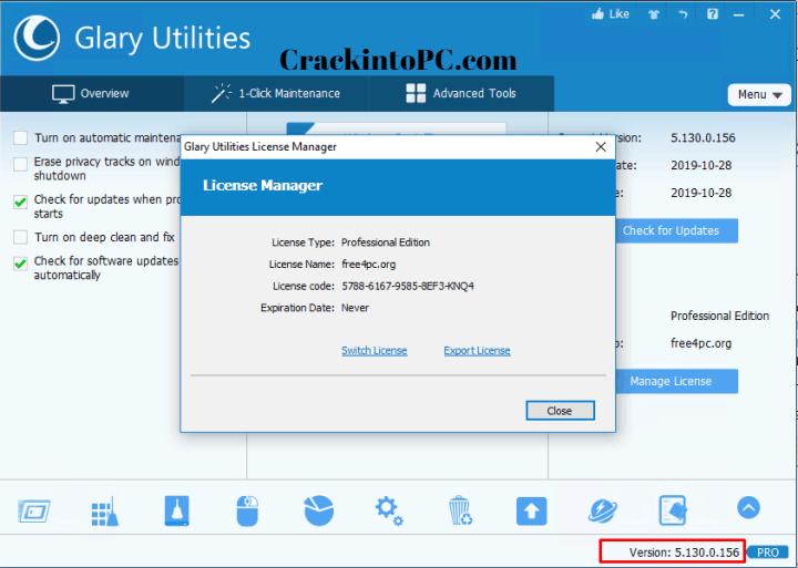 Glary Utilities Pro Crack