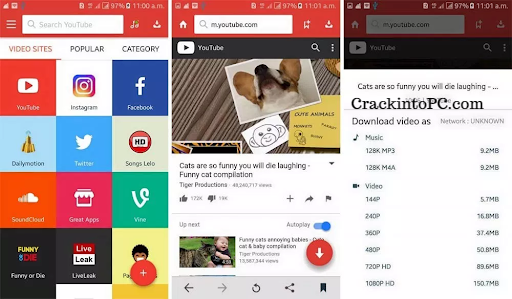 SnapTube MOD APK 6.25.1.6251201 Crack With Premium Activation Key (2022)