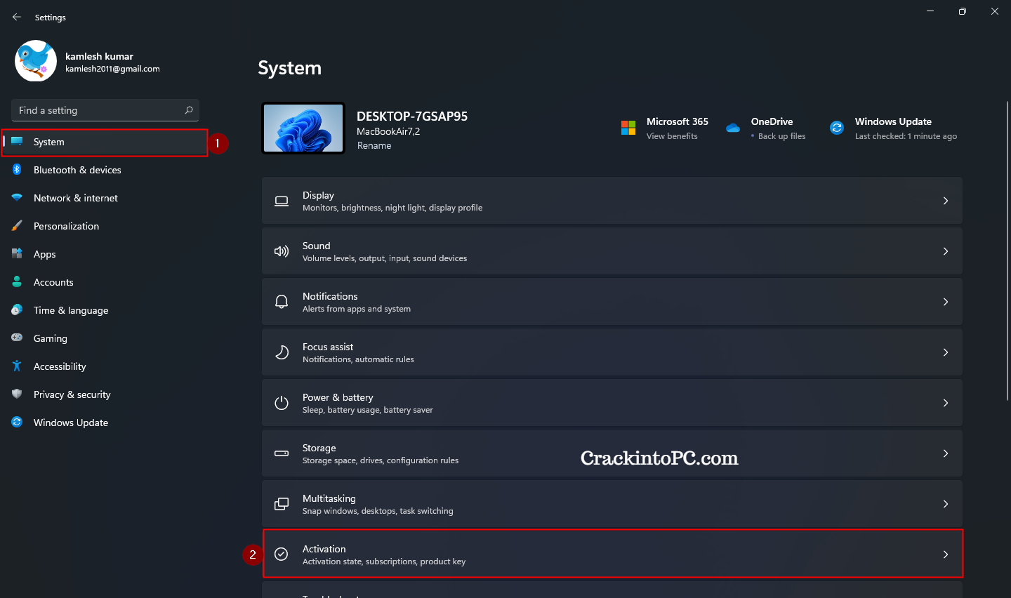 Windows 11 Activator Crack With Product Key Latest Version Free Download 2022