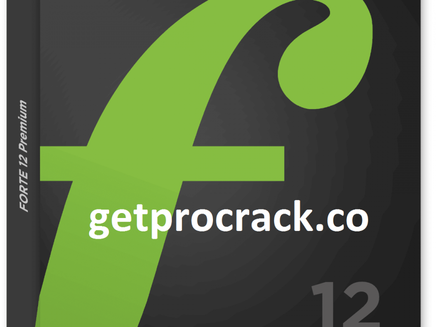 Forte Notation FORTE 12 Premium 12.2.0 Crack Free Download 2022