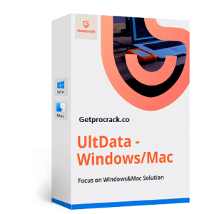 Tenorshare UltData Windows Crack v9.4.1.6 + Key [ Latest ] 2021