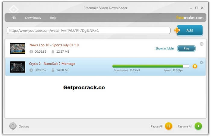 Freemake Video Downloader Crack v4.1.12 With Serial Key +Activation Code