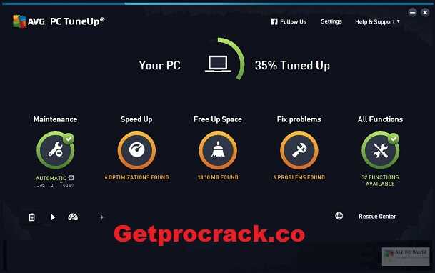 AVG PC TuneUp 21.3.3053 Crack + Product Keys [Latest] Download 