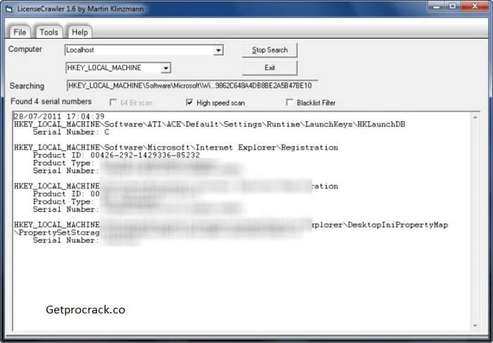 LicenseCrawler 2.3 Build 2562 Full Crack Version Free Download