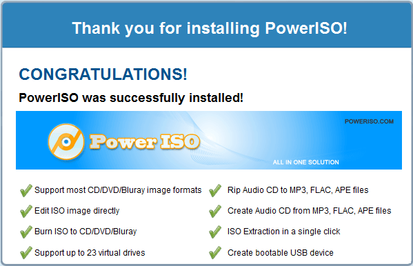 PowerISO 9.3 Free