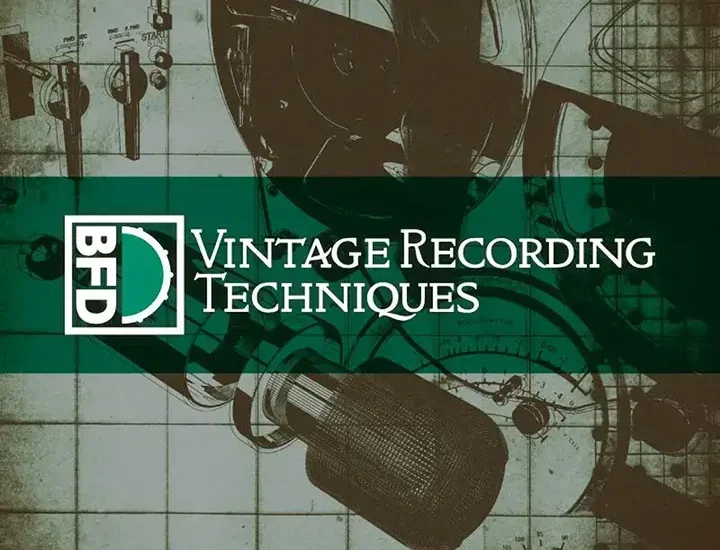 BFD Drums Vintage Recording Techniques [BFD3 Expansion]
